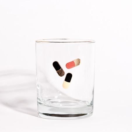 创意涂鸦玻璃杯4色供选-3