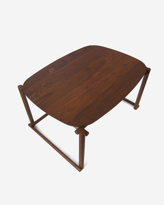 实木子母桌-深色-2