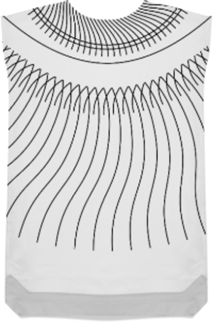 无袖套衫 - 眼-4