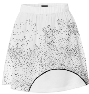 夏日女裙 - 中短灰度