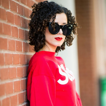 猫女太阳镜 - 平角款-9