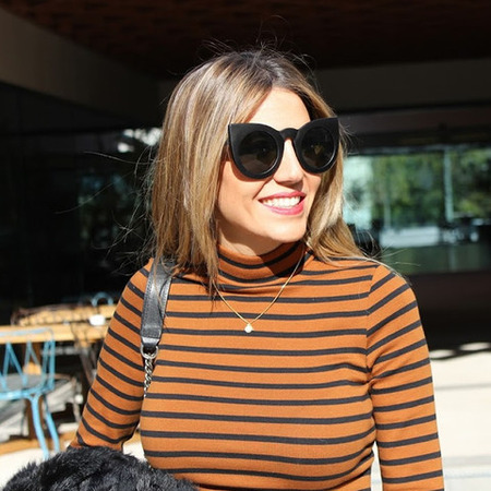 猫女太阳镜 - 斜角款-9