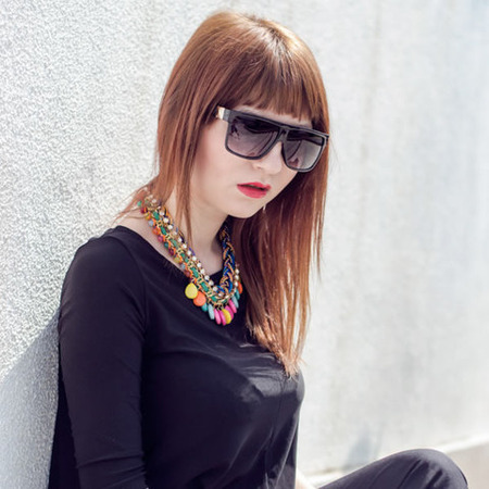 飞行员太阳镜 - 平面款-6