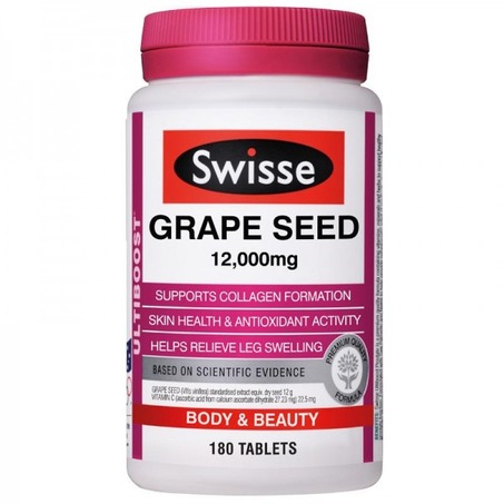 Swisse Grape seed 葡萄籽精华+VC天然抗氧化