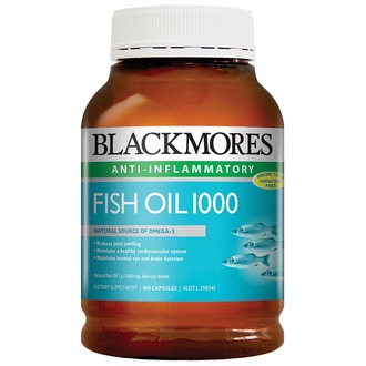 Blackmores 深海鱼油 明目健脑降三高调血脂/400粒