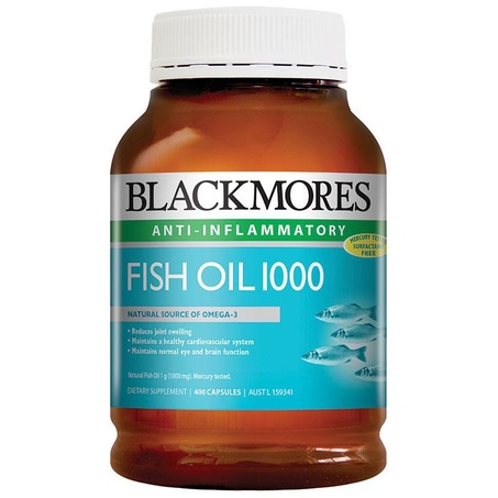 Blackmores 深海鱼油 明目健脑降三高调血脂/400粒