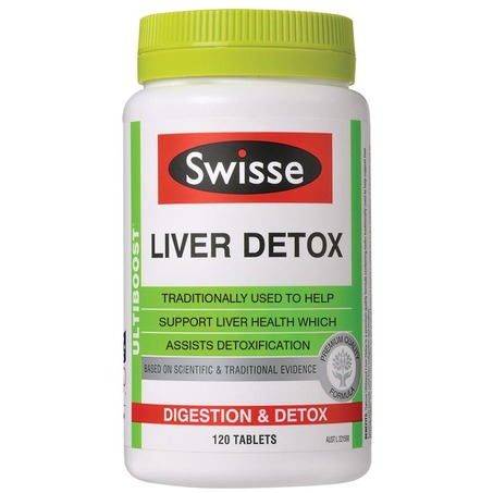 Swisse 护肝排毒片 解酒 保肝 liver detox 120粒