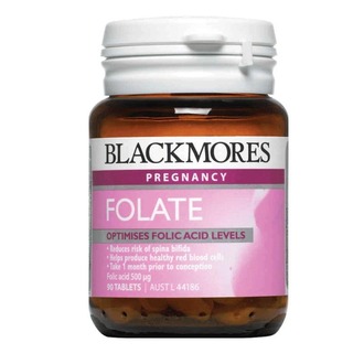 Blackmores Folate 叶酸片 90片  自然好叶酸 孕妇好伴侣