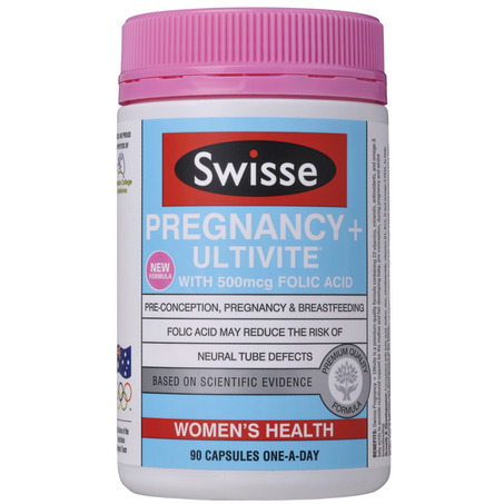 Swisse 孕妇孕期哺乳期营养品 90粒 含叶酸DHA