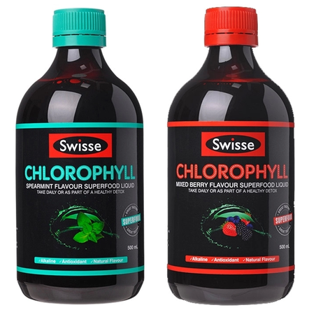 Swisse 叶绿素液 排毒养颜 调节肠胃 500ml