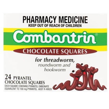 Combantrin 儿童 成人 驱虫巧克力 24* 100mg