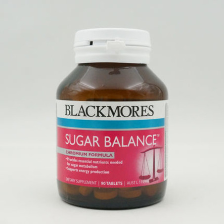 Blackmores Sugar Balance血糖平衡片 缓解糖尿 90粒