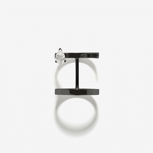 字母钻石耳钉-3