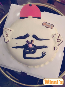 维尼蛋糕_送给爸爸的爱 造型创意定制蛋糕 口感超越吉米的厨房