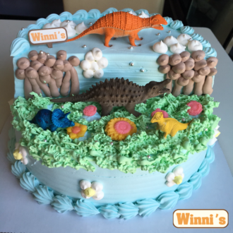 维尼蛋糕_穿越侏罗纪造型创意定制蛋糕 口感超越吉米的厨房