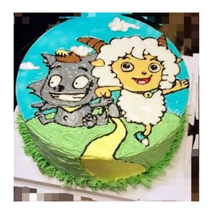 维尼——喜羊羊与灰太狼造型创意定制蛋糕 口感超越吉米的厨房