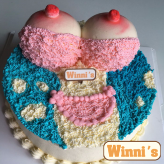 维尼蛋糕_sexy bikini性感比基尼 造型创意定制蛋糕 口感超越吉米的厨房