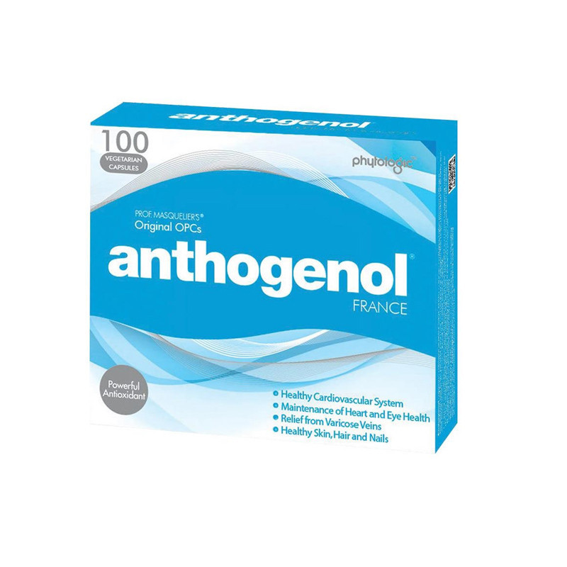 Anthogenol 月光宝盒抗氧化剂花青素葡萄籽精华100粒
