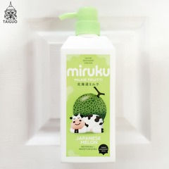 Miruku 北海道牛奶 泡沫沐浴露 日本哈密瓜香味