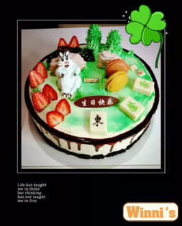 维尼—小兔子造型创意定制蛋糕 口感超越吉米的厨房