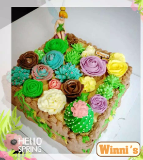 维尼—hello spring 造型创意定制蛋糕 口感超越吉米的厨房