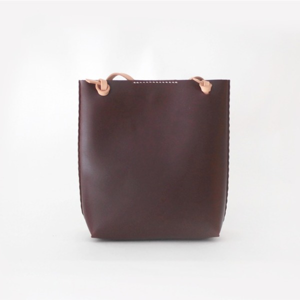 f2studio头层牛皮tote包 手工植鞣皮 真皮斜挎女包复古简约单肩包