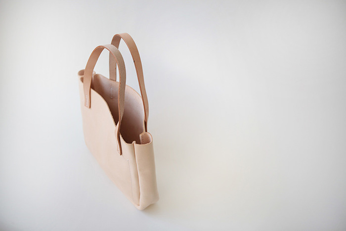 f2studio原色植鞣手拎单肩大号头层牛皮tote女包 手工真皮女包-1