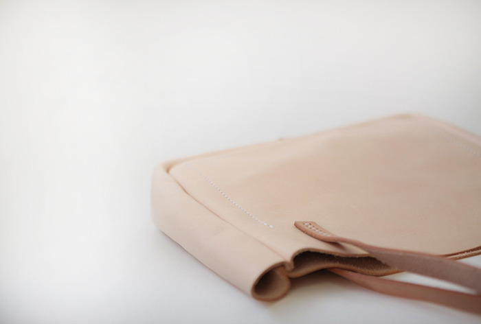 f2studio原色植鞣手拎单肩大号头层牛皮tote女包 手工真皮女包-4