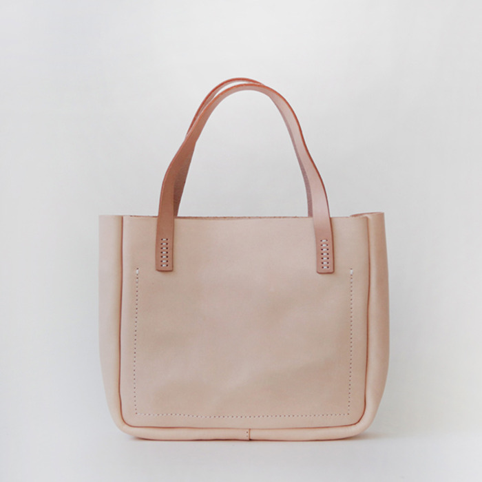 f2studio原色植鞣手拎单肩大号头层牛皮tote女包 手工真皮女包