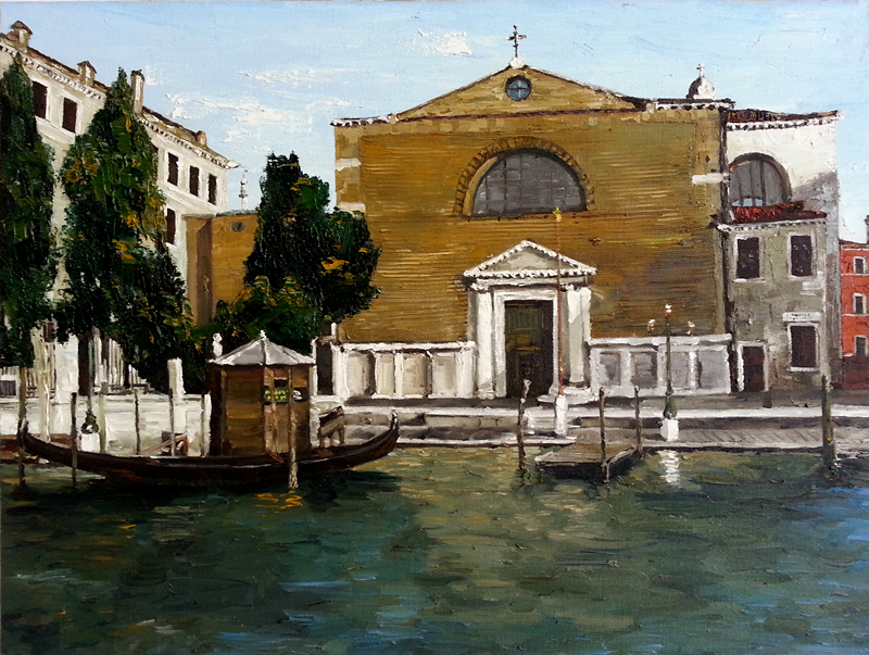 《威尼斯的祈祷》 60x80