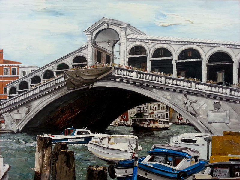 《水上的繁荣》 60x80