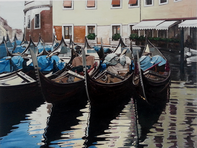 《水城小景》60x80