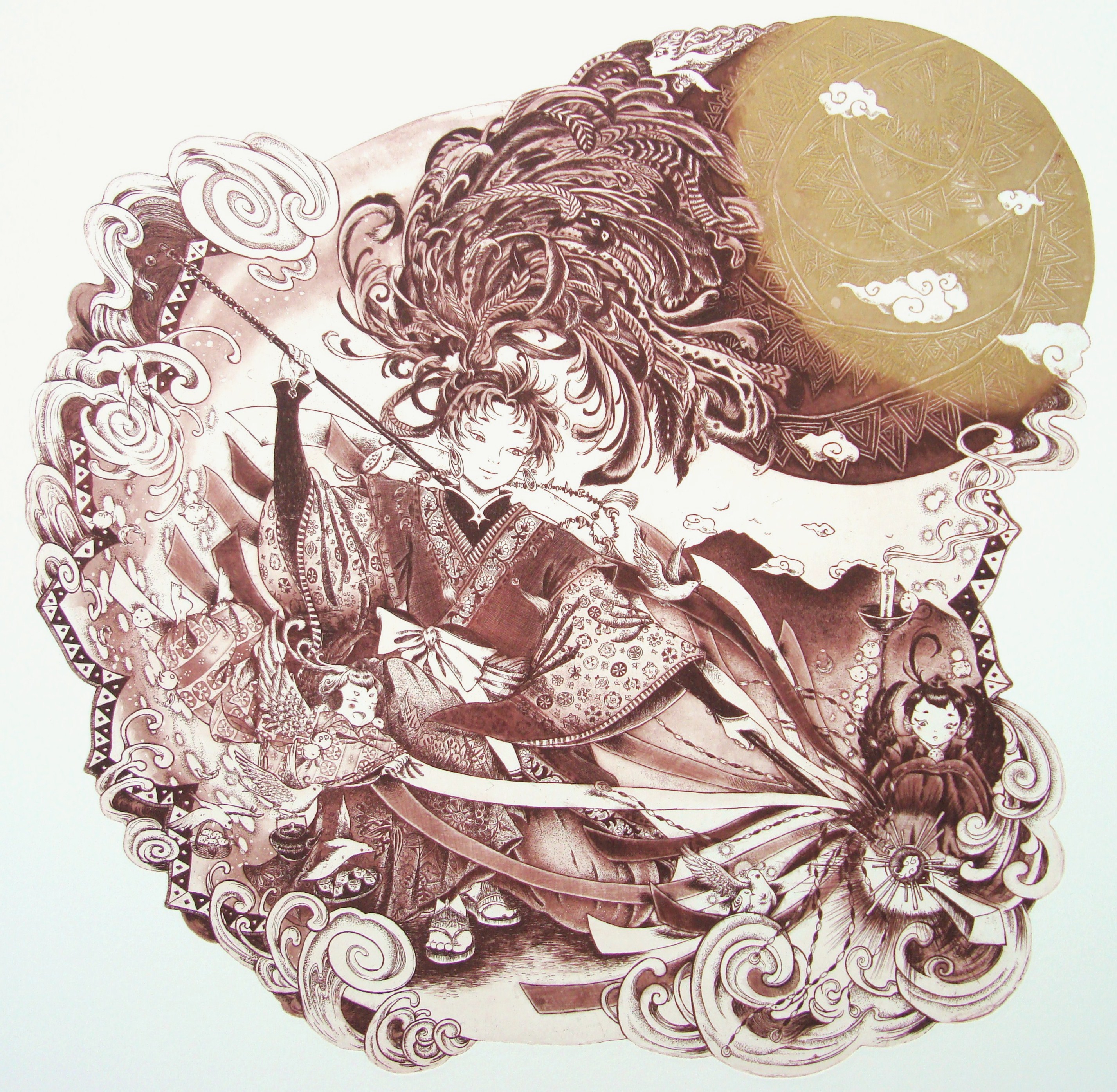 《紅鏡界歌篇》48x49