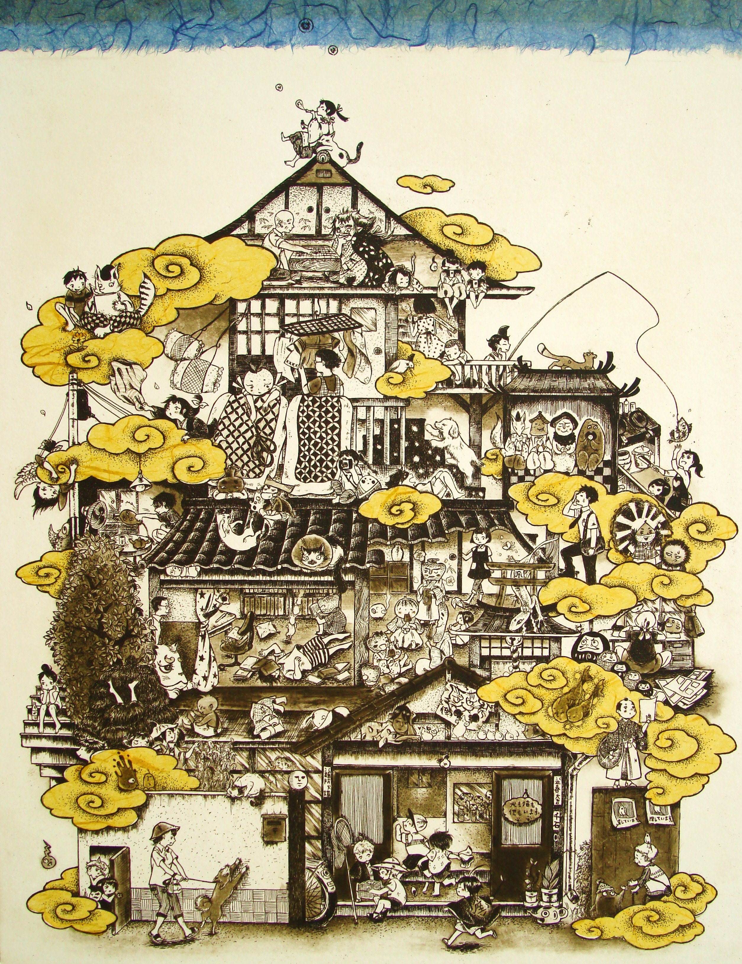 《福合住居～千石家～》 45.5x36.5