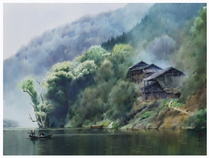 《袅袅》72.5×54