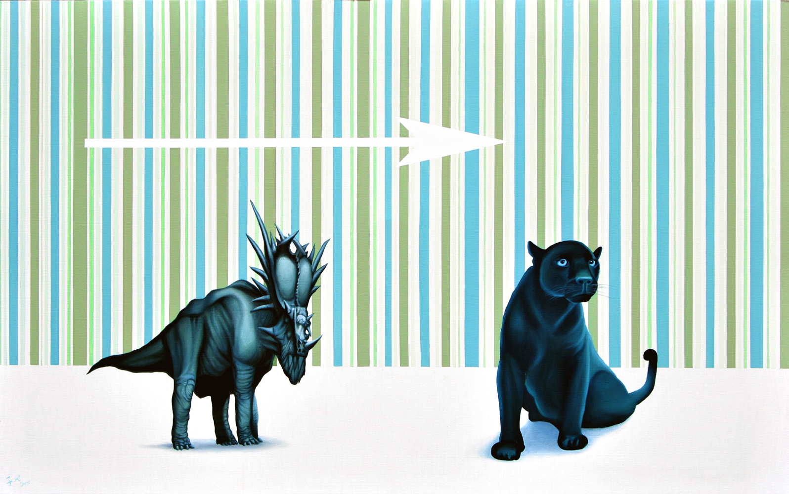 《物质高于形式》130×160