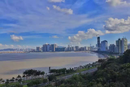 拱北口岸无敌海景复式六房生日轰趴套房-19