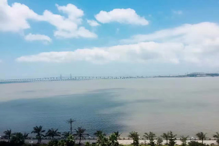 拱北口岸无敌海景复式六房生日轰趴套房-23