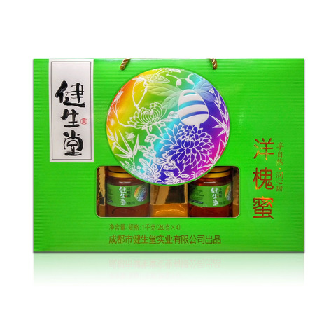 1000克礼盒装天然洋槐蜂蜜绿色生态礼品-2