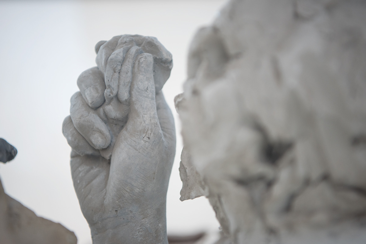 隋建国的个展「肉身成道」