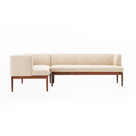 Two seats with chairs