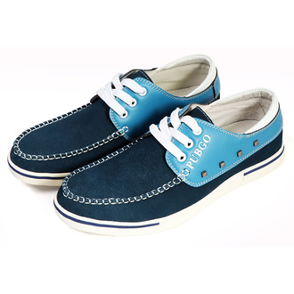 新款牛皮革休闲鞋板鞋 男鞋M10125