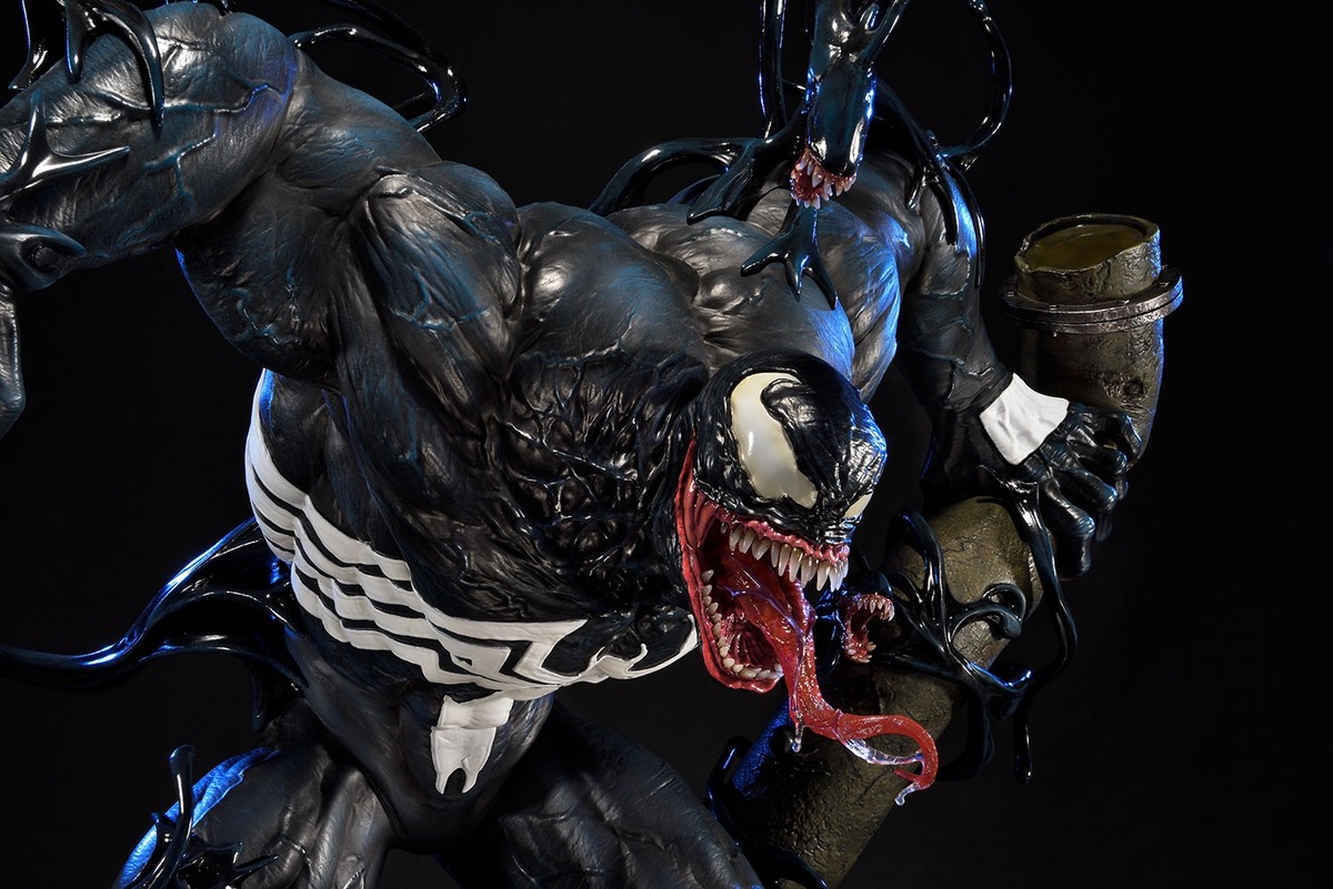 Spider-Man 死敌 Venom 终极人偶雕塑「Dark Origin」美国预售