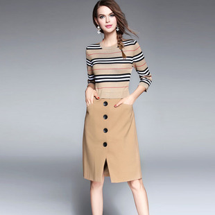 新款纯色七分裤女阔腿裤百搭显瘦七分休闲裤