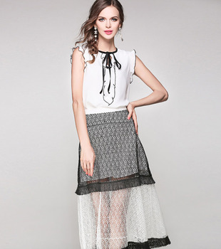 新款女半身裙春季夏季荷叶边一步短裙包臀裙包裙子