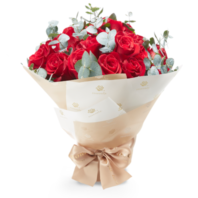 爱在满怀 - 手捧19支情动 80cm