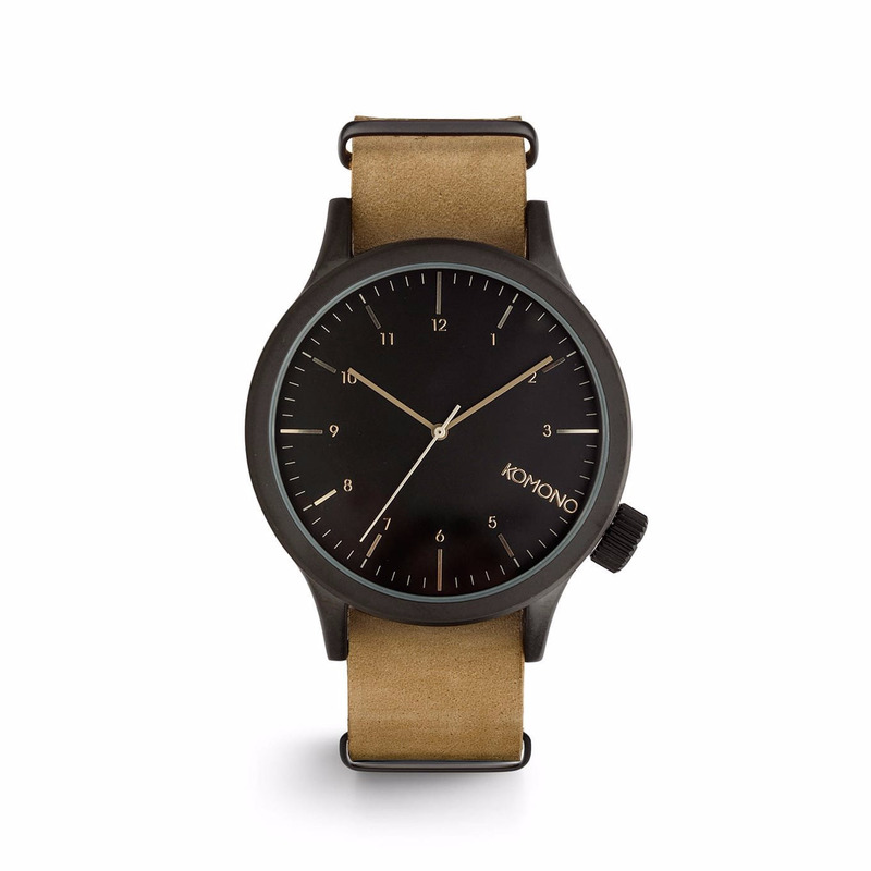 月银赭石·银盘棕皮带