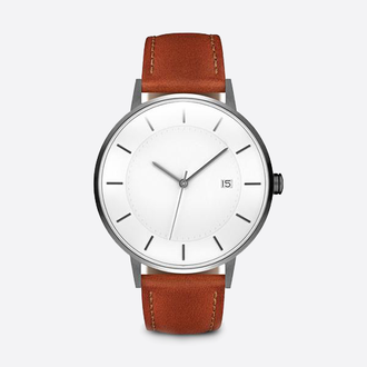 The Classic, Rose Gold/Tan