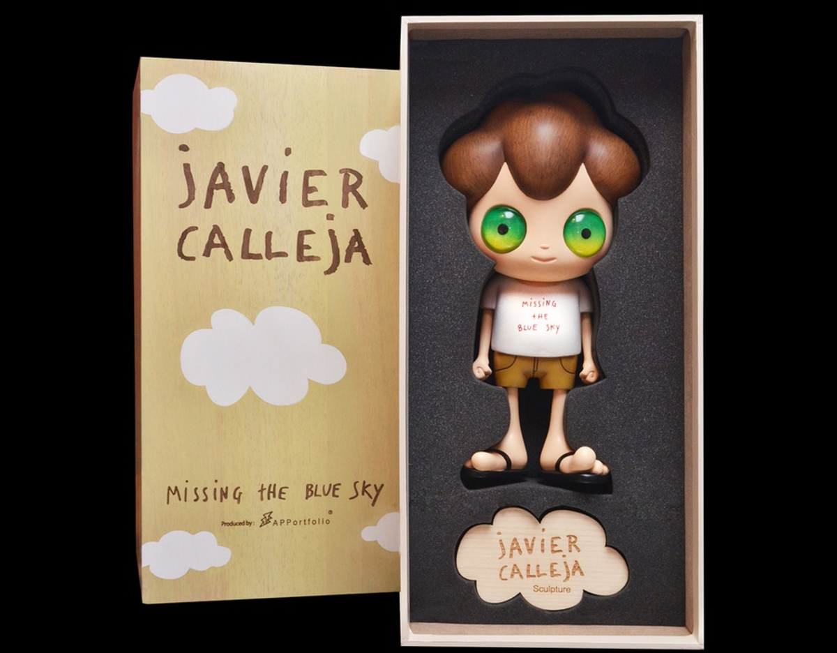 全球限量 200「Missing The Blue Sky」玩偶