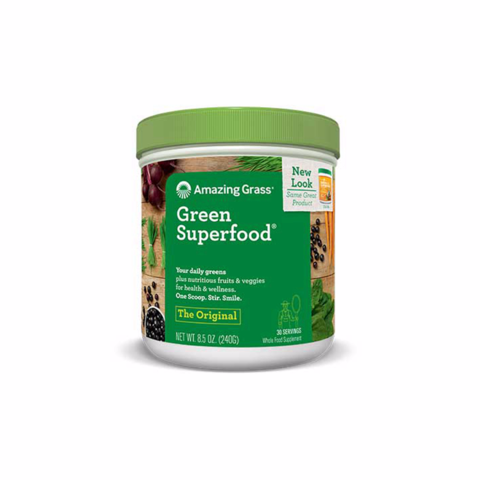Amazing Grass 绿色超级食品 天然原味 营养粉 [17 oz/480 g]